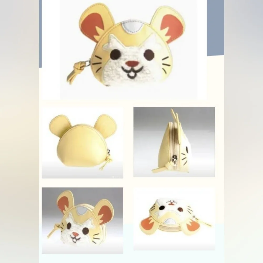 New and packaged Cartoon Animal Design Coin Purse, mouse, T1MIS
